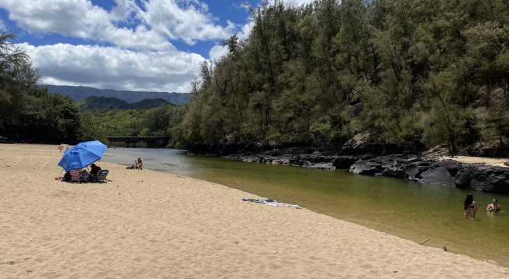 Lumahai Beach & River