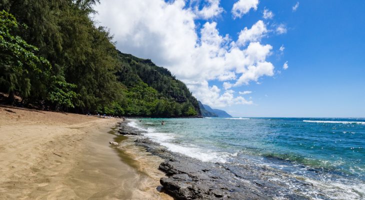 Kee Beach and Lagoon