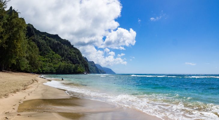 Kee Beach and Lagoon